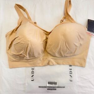 Underoutfit Sand Nude Bra 5X New
